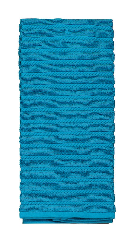 TOWEL TEAL TERRY 18X28"