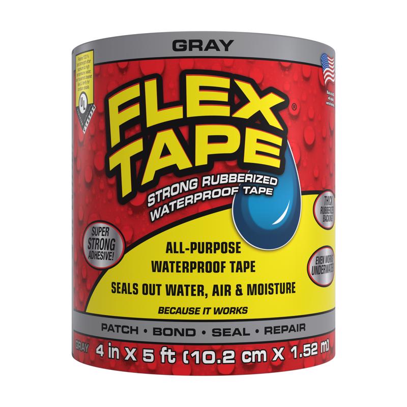 FLEX TAPE GRAY 4"X5'