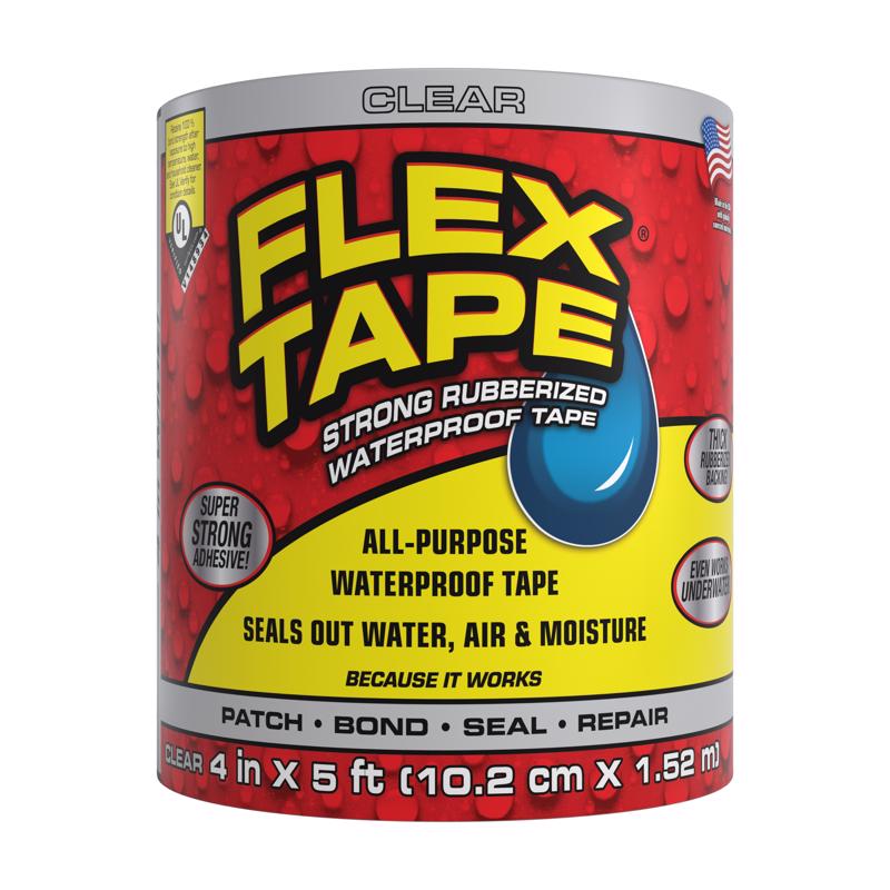 FLEX TAPE CLEAR 4"X5'