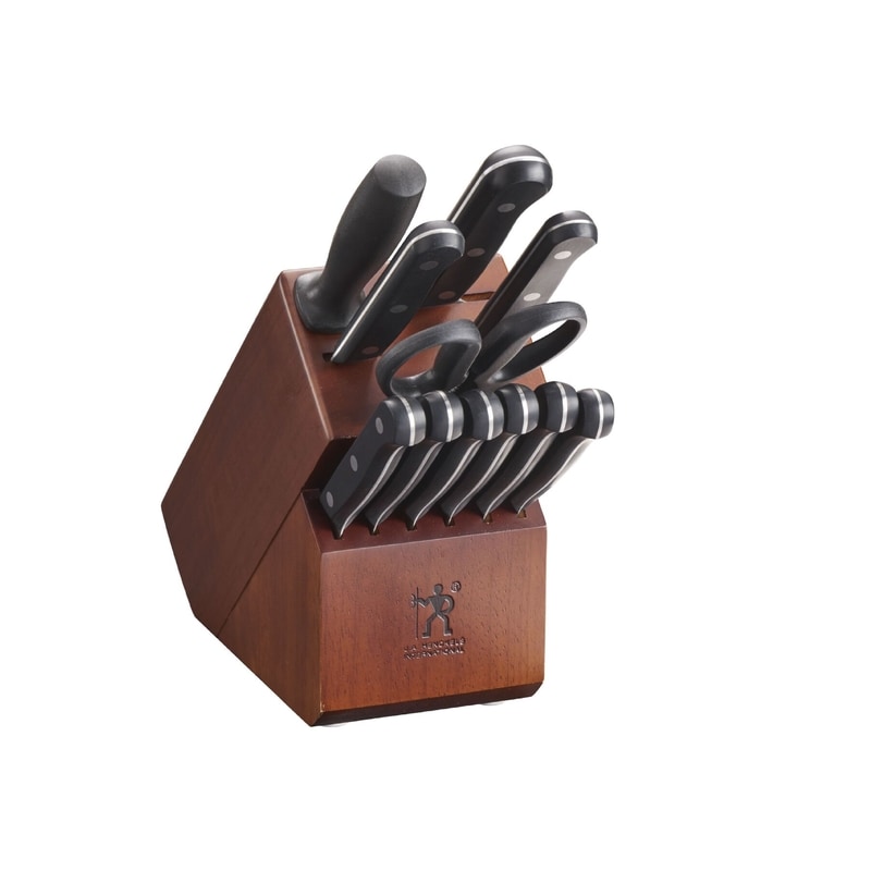 KNIVES/BLOCK 12PC