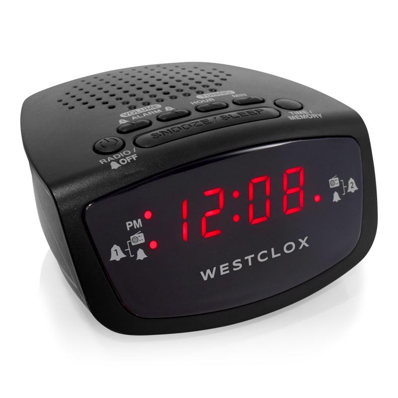 CLOCK RADIO AM/FM LED