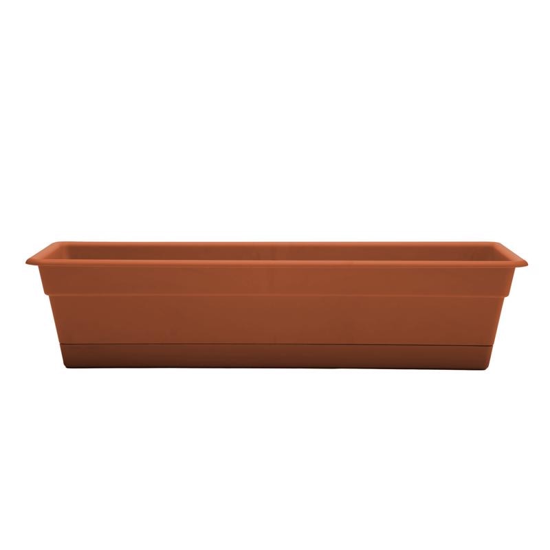 WINDOW BOX TERACOTTA 24"