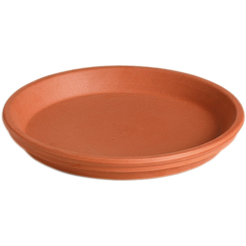 RED CLAY SAUCER 9.1"