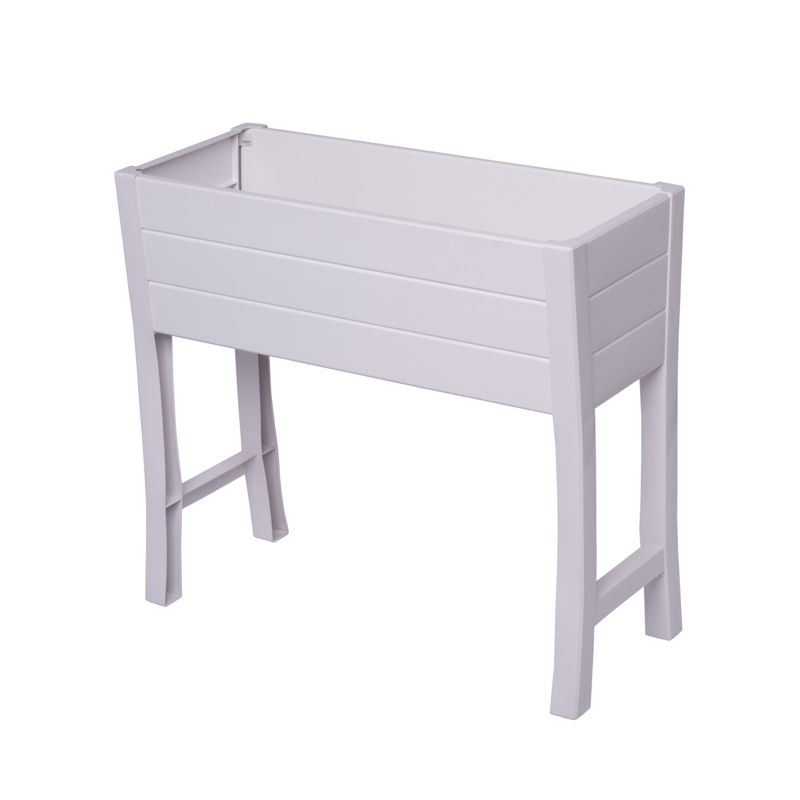 GARDEN BED ELVTD WHT