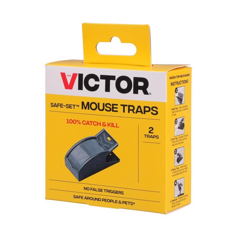 MOUSE TRAP SAFESET 2PK