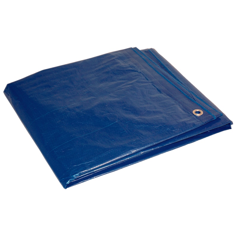 TARP BLU POLY MD 12X16'