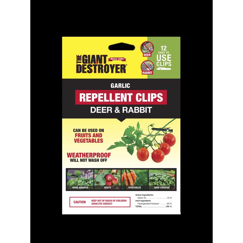 DEER/RABBIT CLIP 12PK