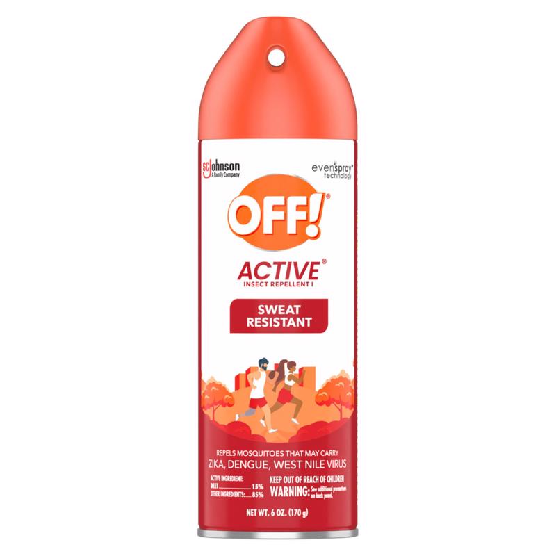 OFF ACTIVE REPELLENT 6OZ