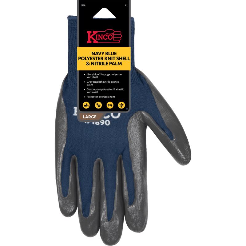 GLOVE NTRL PLM NVY M 1PR