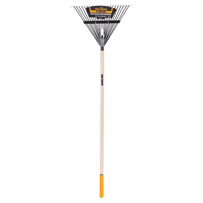RAKE LEAF STL WOOD 22T