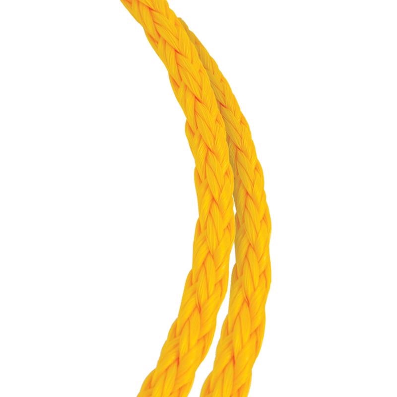 ROPE HB POLY YLW #8 50'