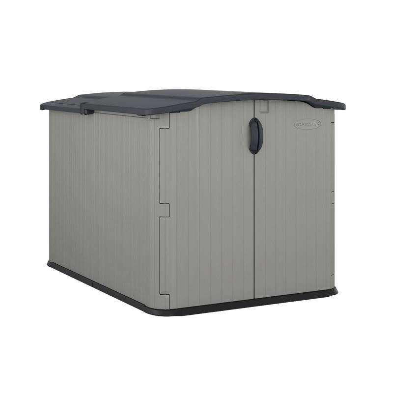 STORAGE SHED GRAY 4X6'