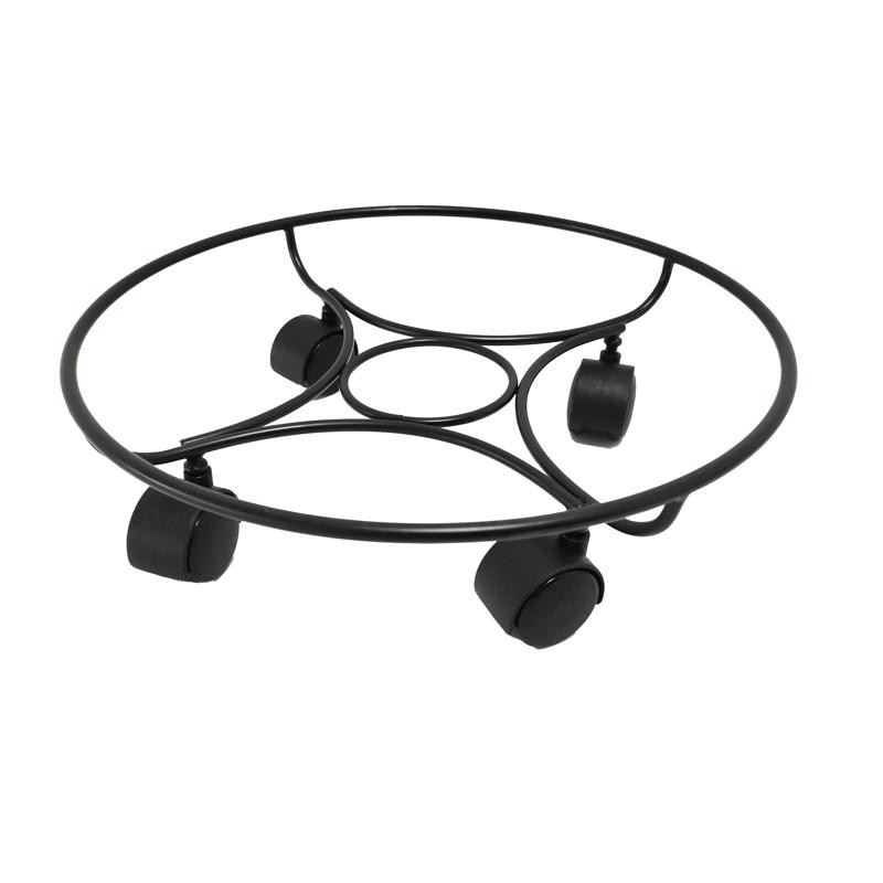 PLANTER CADDIE BLK 13"