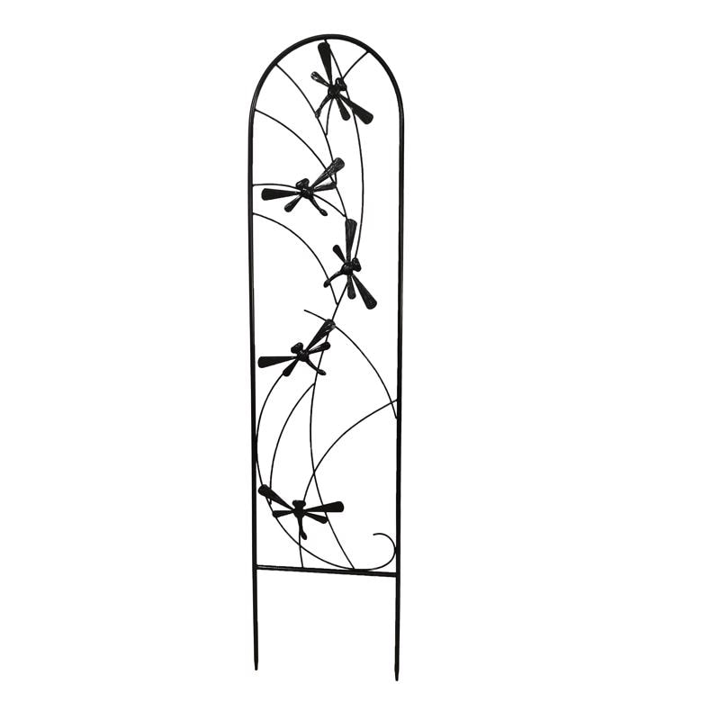 POT TRELLIS STL BLK 40"