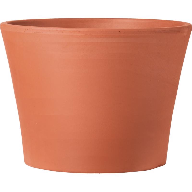 RED CLAY HLF CONO POT 4"