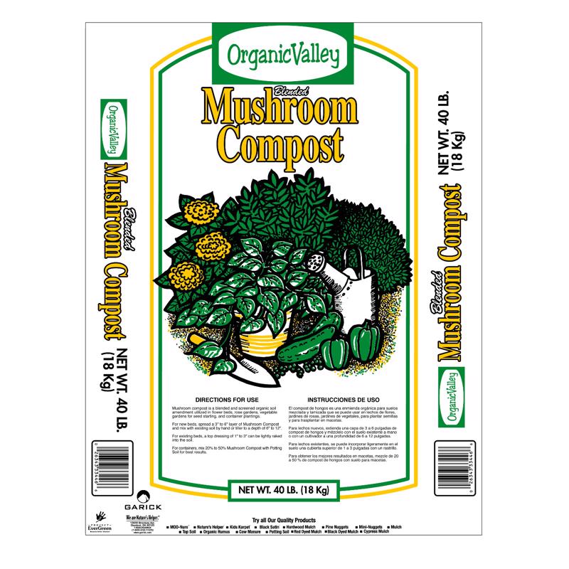 MUSHROOM COMPOST 40LB