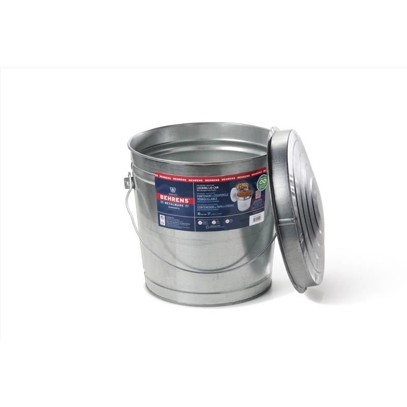 PET FOD STRG W/LID 10GAL