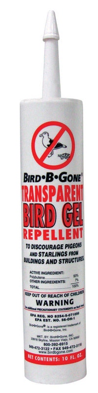 TRANSPARENT BIRD GEL