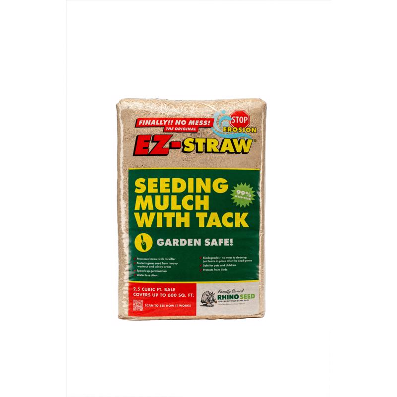 EZ STRAW MULCH 2.5CF