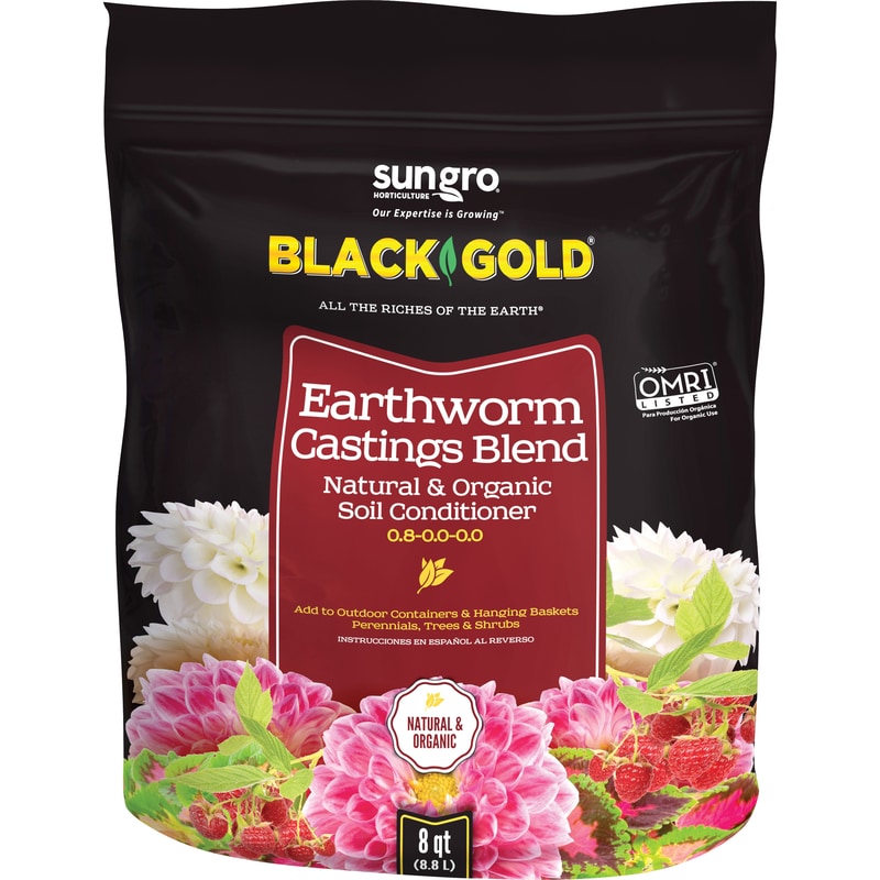 BG EARTHWORM CASTINGS8QT