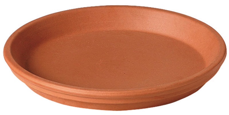 RED CLAY SAUCER 6.7"