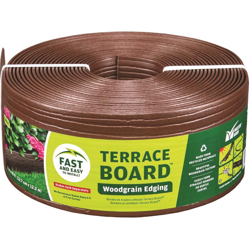EDGE TERR BRD BRN 4"X40'