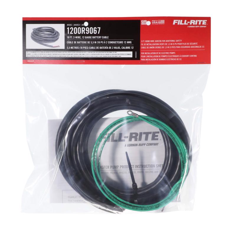 POWER CABLE 2WIRE 18'