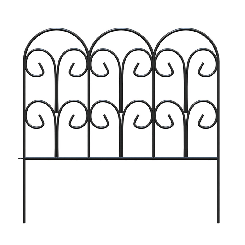 EDGING SCROLL FENCE 18"