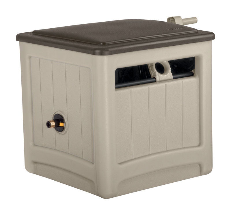 HOSE CABINET 225FT BROWN