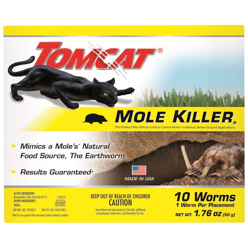 MOLE KILLER WORMS 10PK