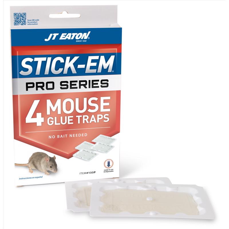 MOUSE GLUE TRAP PRO 4PK