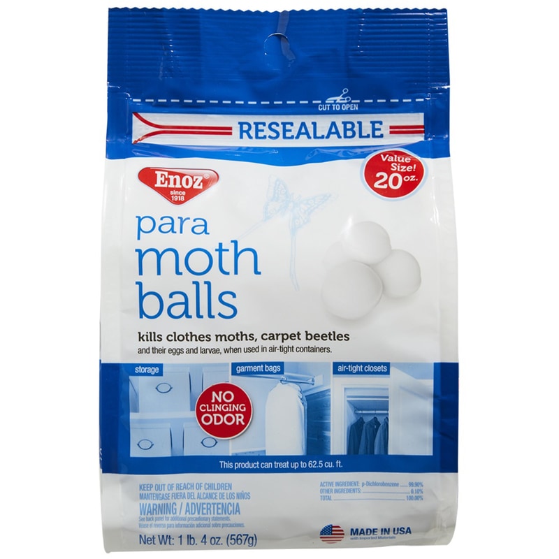 PARA MOTH BALLS 20OZ