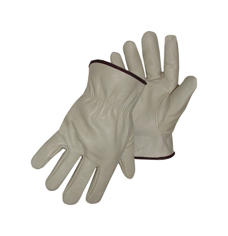 DRIVER GLOVES COWHIDE LG