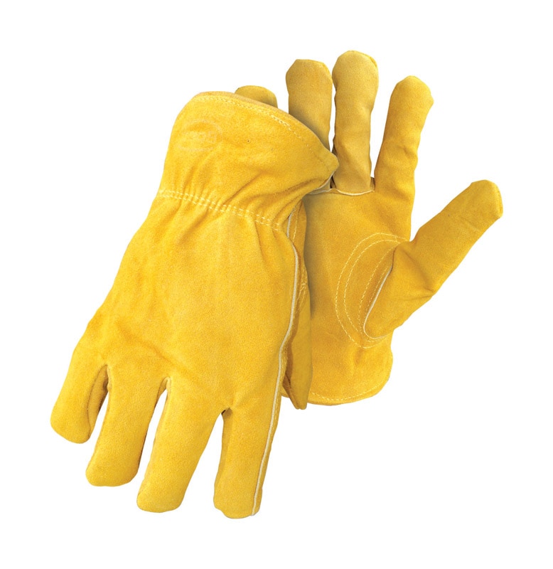 GLOVES SPLIT DEERSKIN L