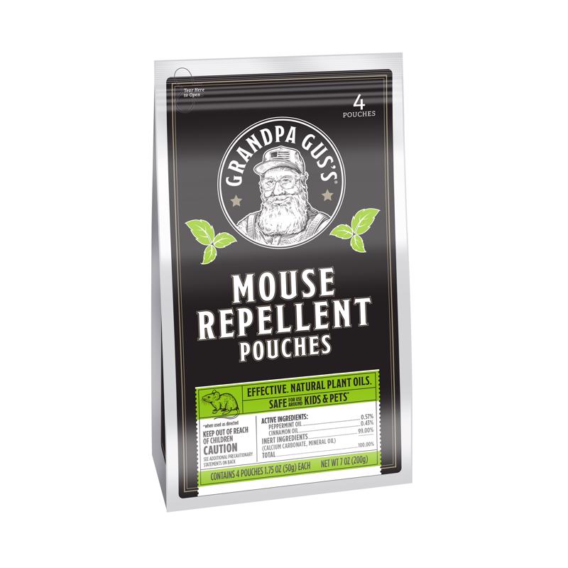 MOUSE REPELL POUCH 4PK