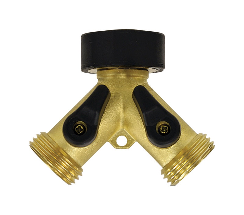 Y SHUTOFF BRASS MALE