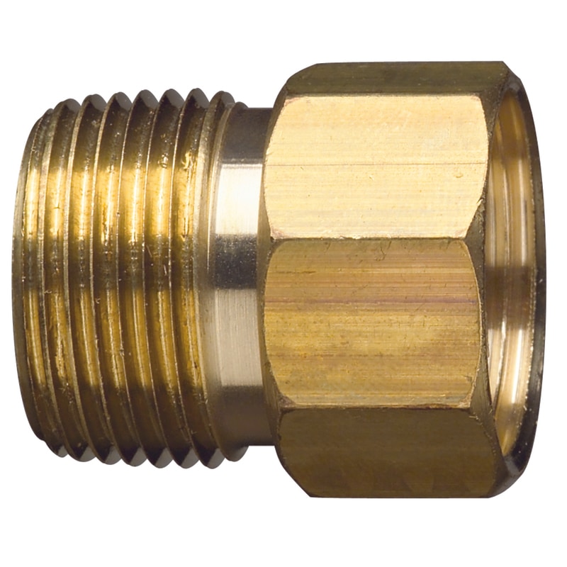 CONNECTOR M/F BRASS 3/4"