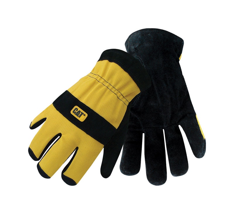 SPLIT LTHR PALM GLOVE L
