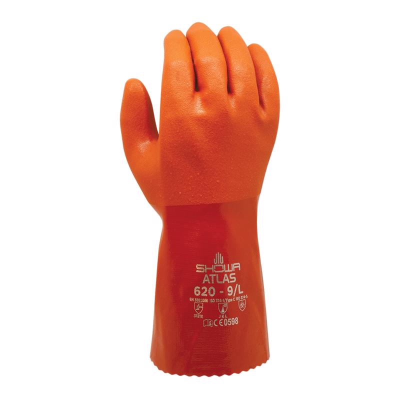 CHEM GLOVE ORG PVC LG