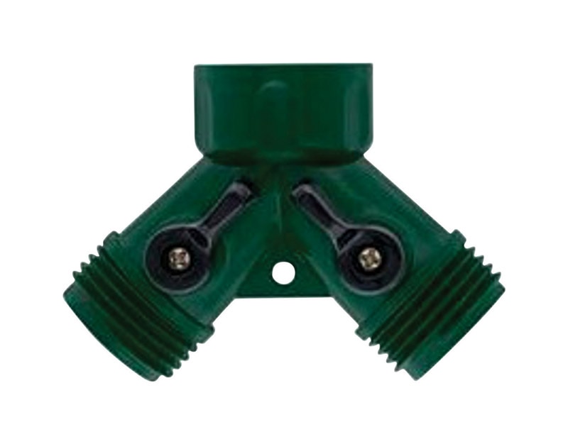 HOSE Y W/SHUT-OFFS 3/4"