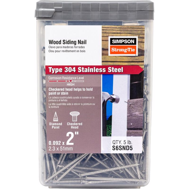 NAIL SIDING SS 6D 5LB