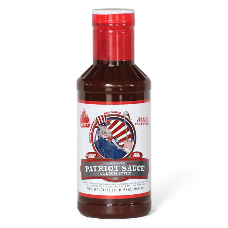 BBQ SAUCE PTRT SPC 18OZ