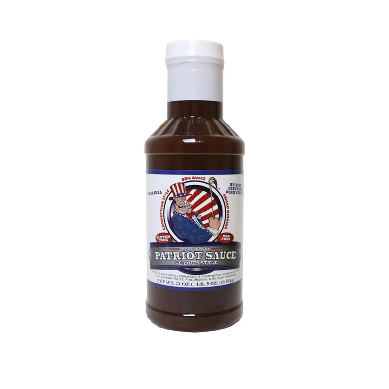 BBQ SAUCE PTRT ORG 18OZ