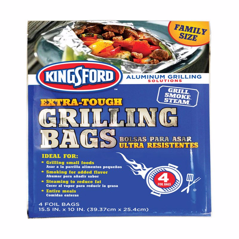 GRILLING BAGS 13"X9" 4PK