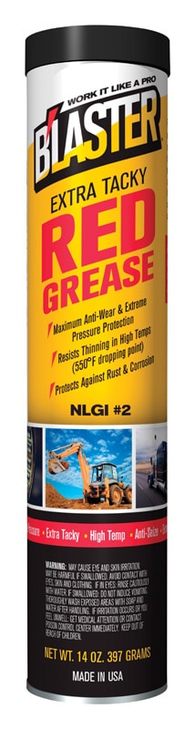 TACKY RED GREASE 14OZ