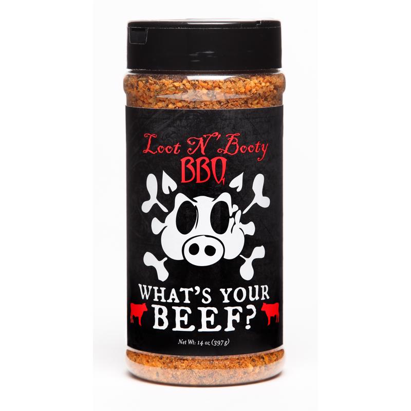 BEEF RUB LOOTNBTY 14OZ