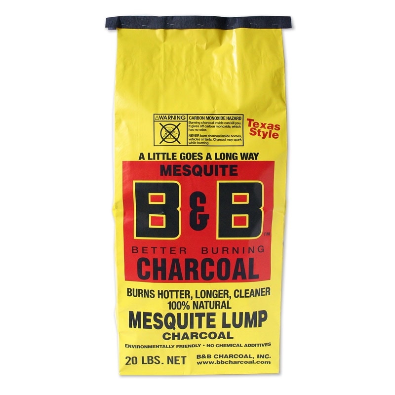 CHARCOAL LUMP MESQT 20LB