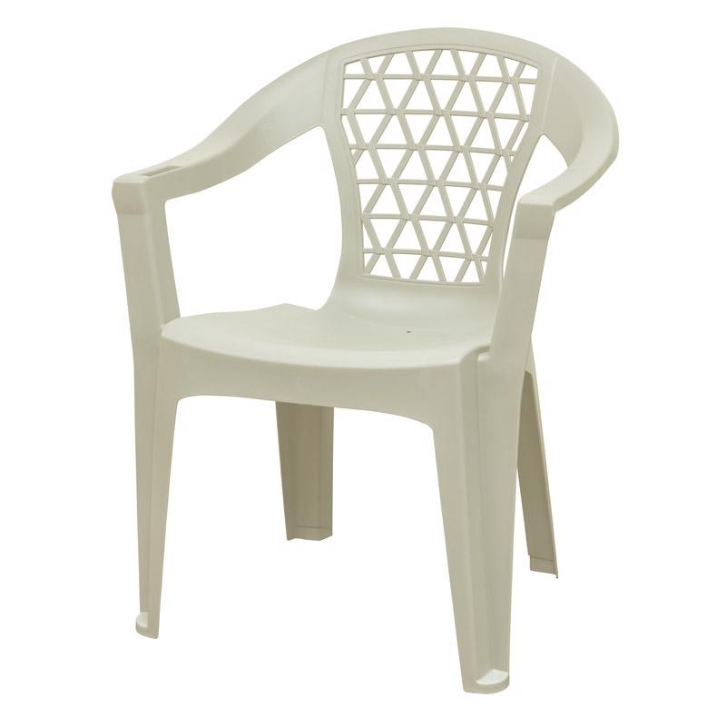 CHAIR STKABLE WHT