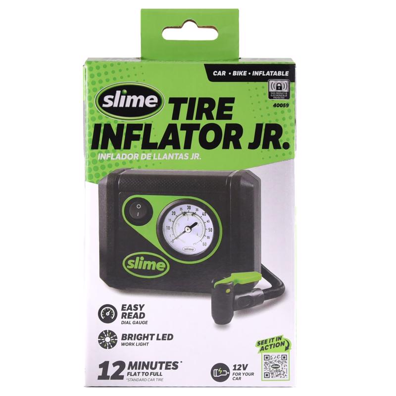 TIRE INFLTR/GAUGE JR 12V