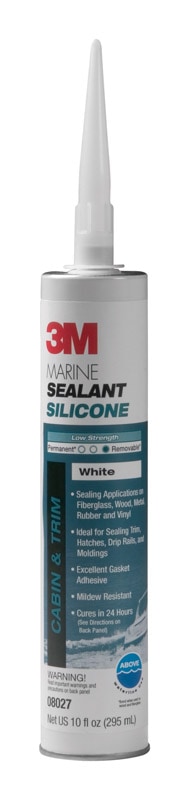 MARINE SILICONE WHT 10OZ